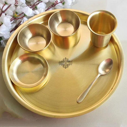 Brass Dinner Set