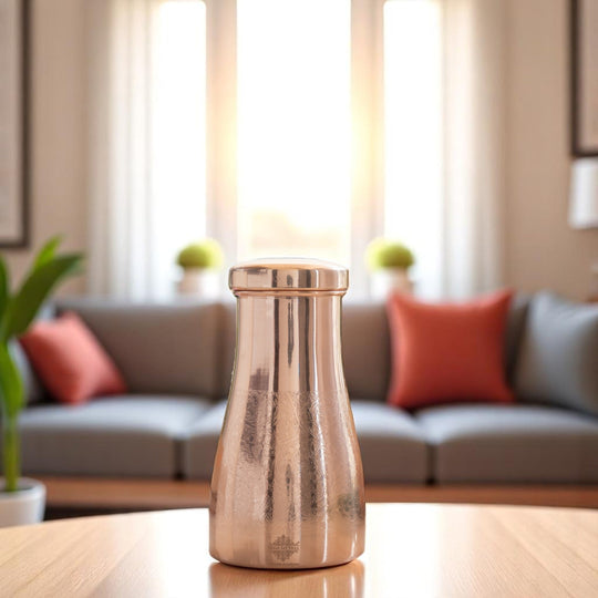 Embossed Copper Bedroom Water Carafe, 32oz/950 ML