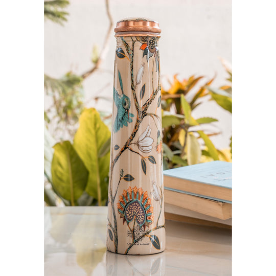 Pure Copper Bottle Tube Slim Design 25oz/750 ML