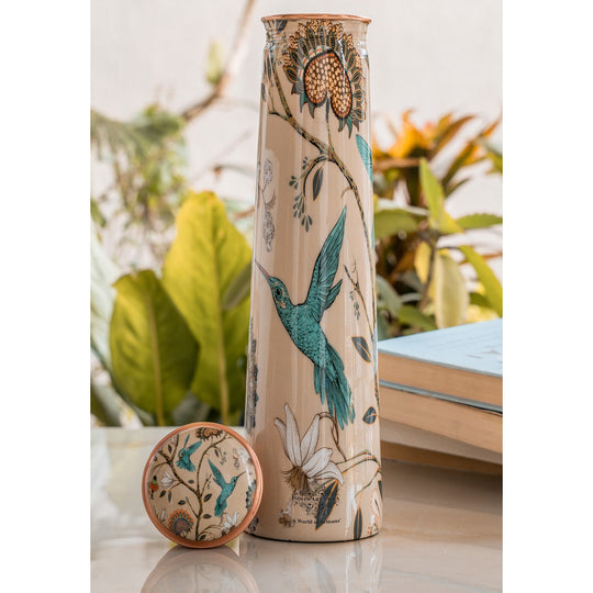 Pure Copper Bottle Tube Slim Design 25oz/750 ML