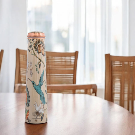 Pure Copper Bottle Tube Slim Design 25oz/750 ML