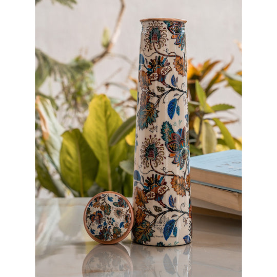 Pure Copper Bottle Tube Slim Design 25oz/750 ML