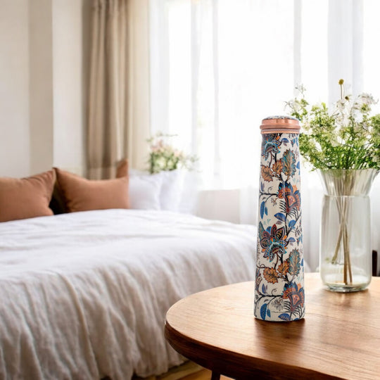 Pure Copper Bottle Tube Slim Design 25oz/750 ML