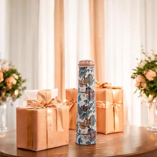 Pure Copper Bottle Tube Slim Design 25oz/750 ML