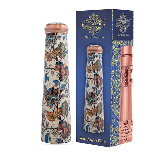 Pure Copper Bottle Tube Slim Design 25oz/750 ML