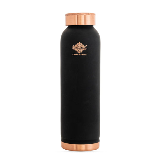 Pure Copper Water Bottle with Soft Silk  Finish Color
 30oz/900 ML