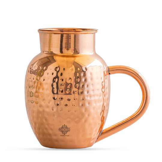Hammered Copper Goglet Pitcher 20 oz & 54 oz