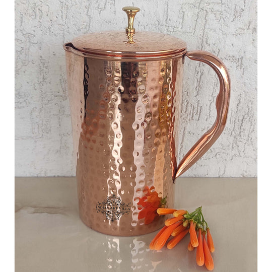 Hammered Copper Pitcher | Copper Jug - 51 oz & 68 oz