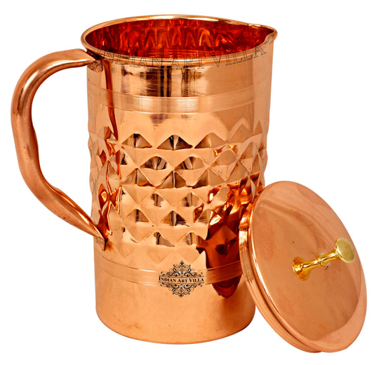 Hammered Copper Pitcher | Copper Jug - 51 oz & 68 oz