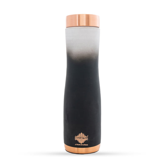 Copper Bottle with Ombre Silk Finish,Volume-Bottle - 34oz/1000 ML